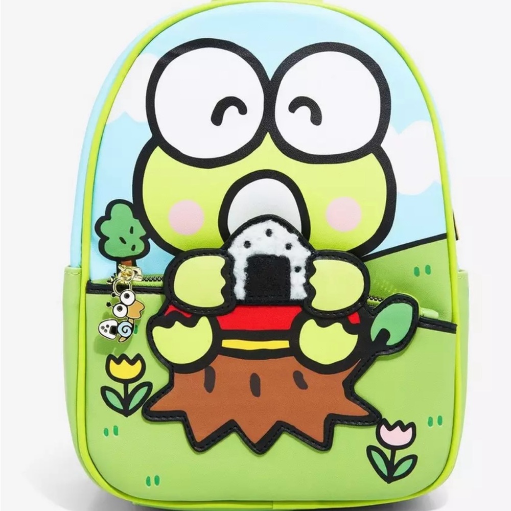 NWT LOUNGLY Keroppi Backpack
